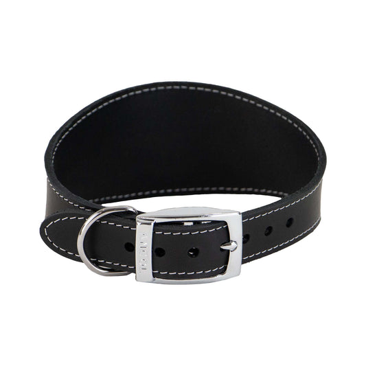 Ancol Pet Products Ltd - Heritage Collection Leather Hound Collar Black