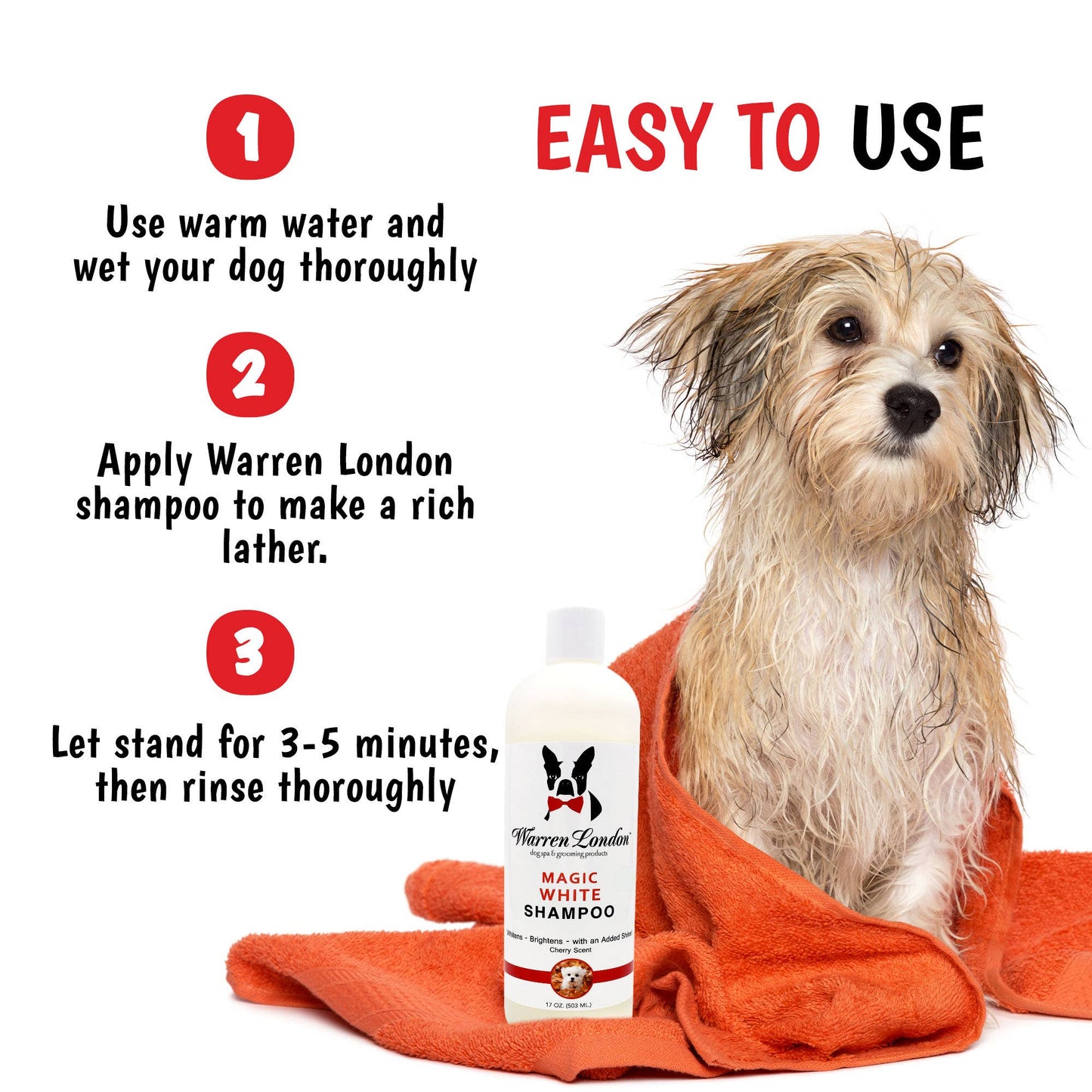 Shampoo: Magic White - 2 Sizes