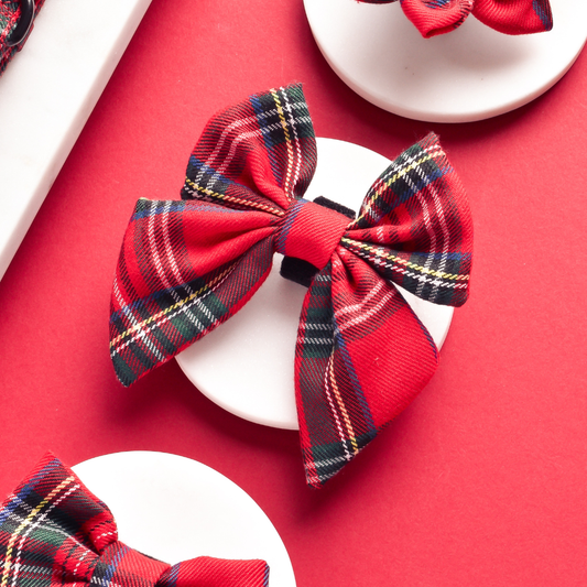 Cocopup London - Tartan Sailor Bow Tie