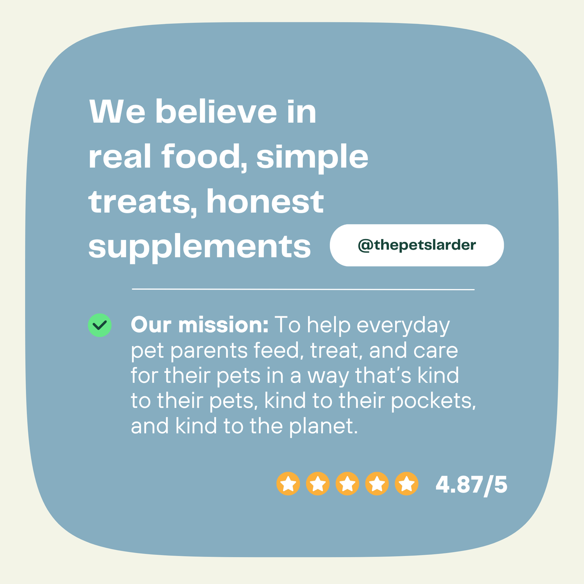 The Pets Larder - Coffee Wood Chew for Dogs
