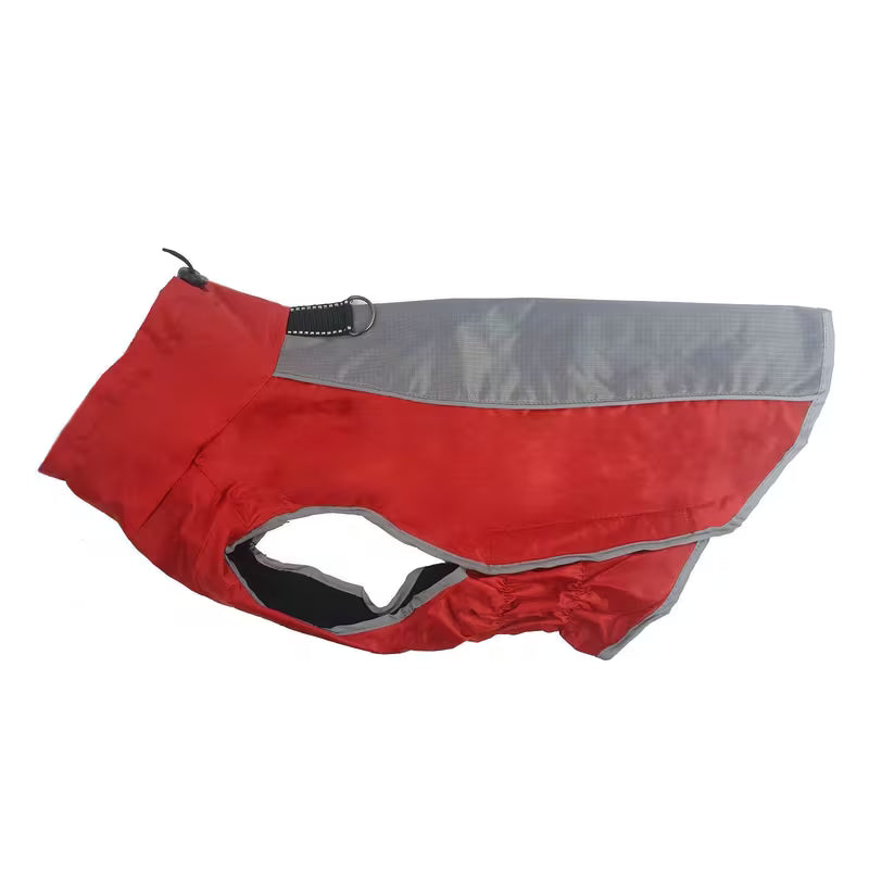 Waterproof Dachshund coat with soft fleece lining