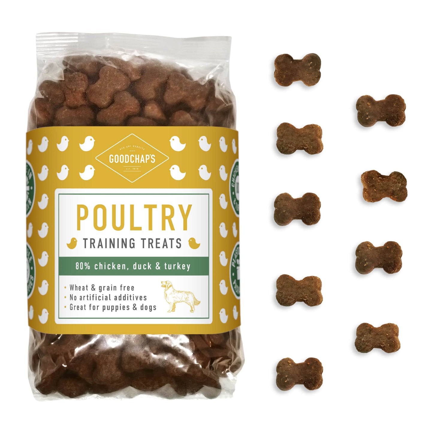 Goodchap's -Poultry Training Treats | Eco friendly Treats | Plastic Free