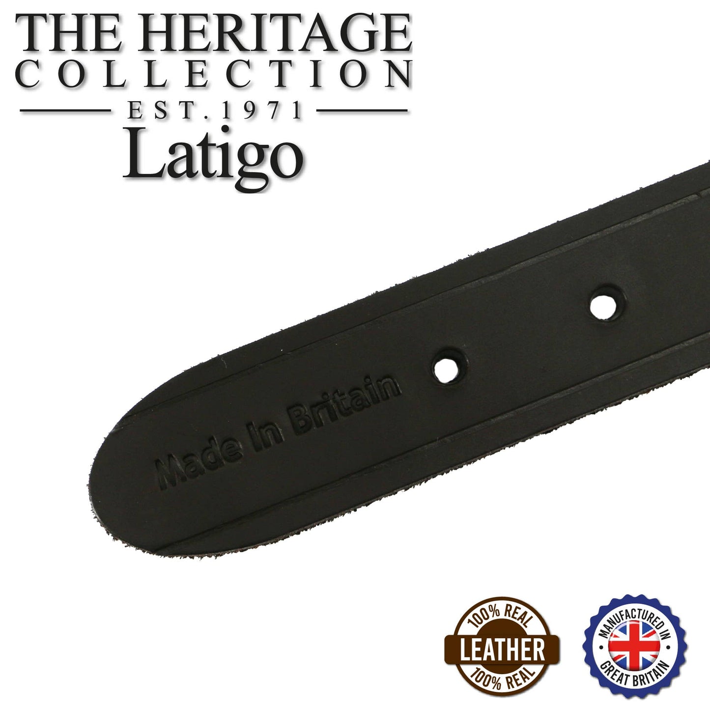 Ancol Pet Products Ltd - Latigo Leather Collar Havana