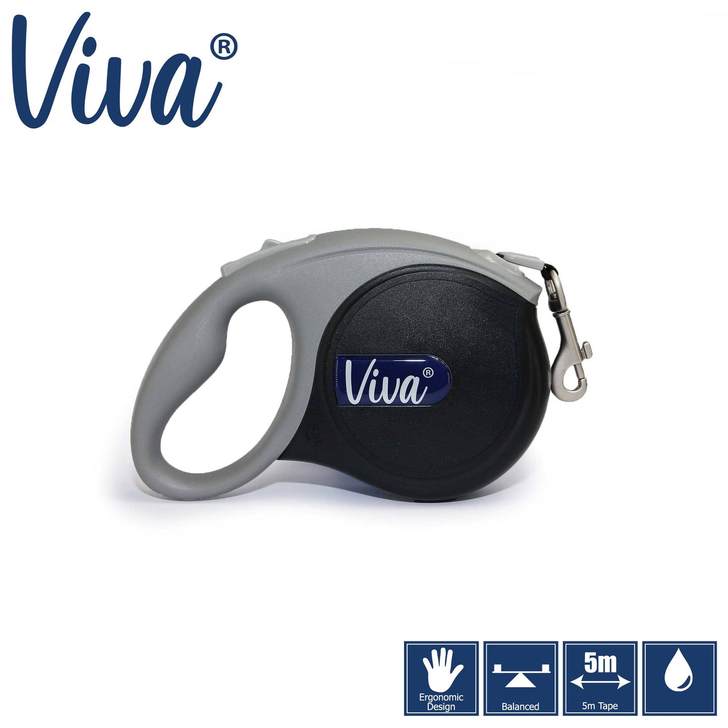 Ancol Pet Products Ltd - Viva Retractable Lead MEDIUM