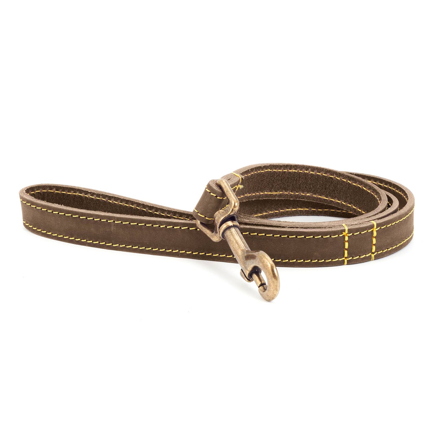 Ancol Pet Products Ltd - Timberwolf Leather Lead - various colours- 1m x 19mm