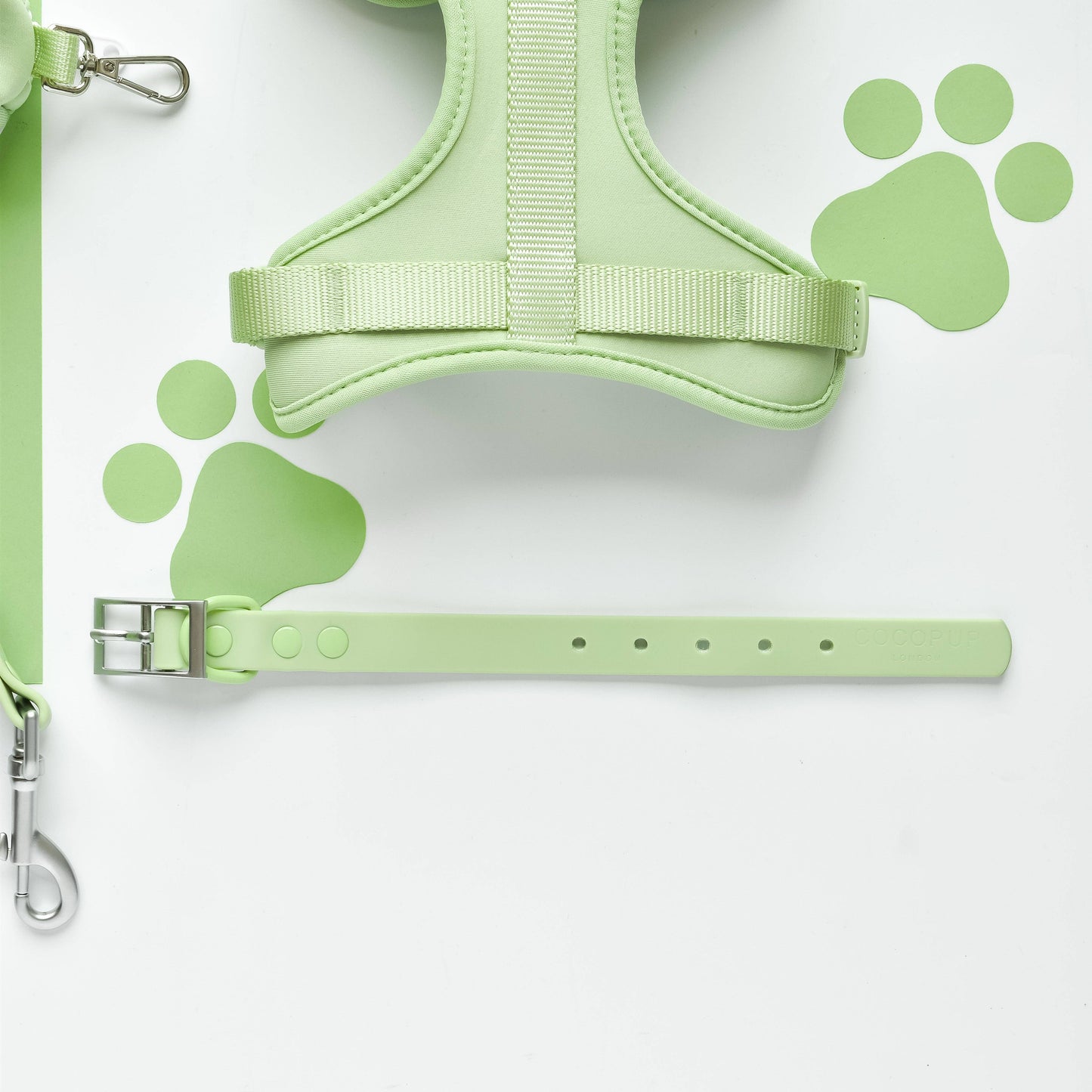 Cocopup London - NAKD Collar - Matcha