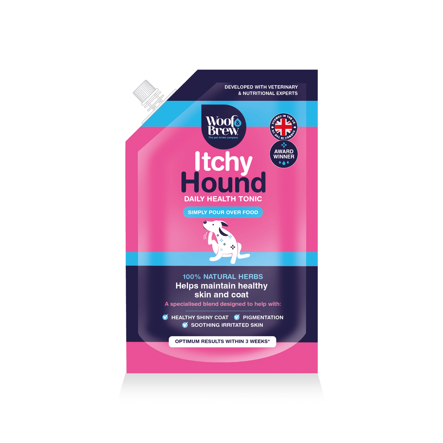 WOOF&BREW LTD - Itchy Hound for a Healthy Dog Skin & Coat