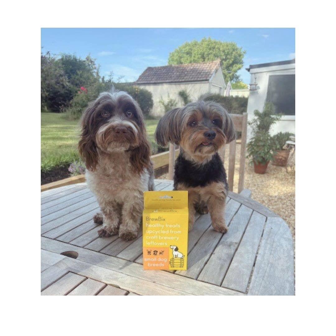 BrewBix -  Small dog Breeds Peanut Butter Biscuits 100g