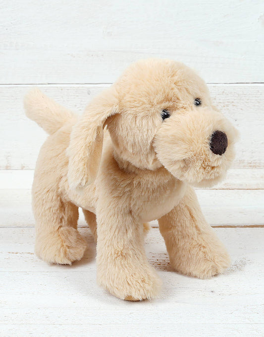 Jomanda Soft Toys & Accessories - UK Based - Puppy Dog Plush Soft Toy Golden - 20cm