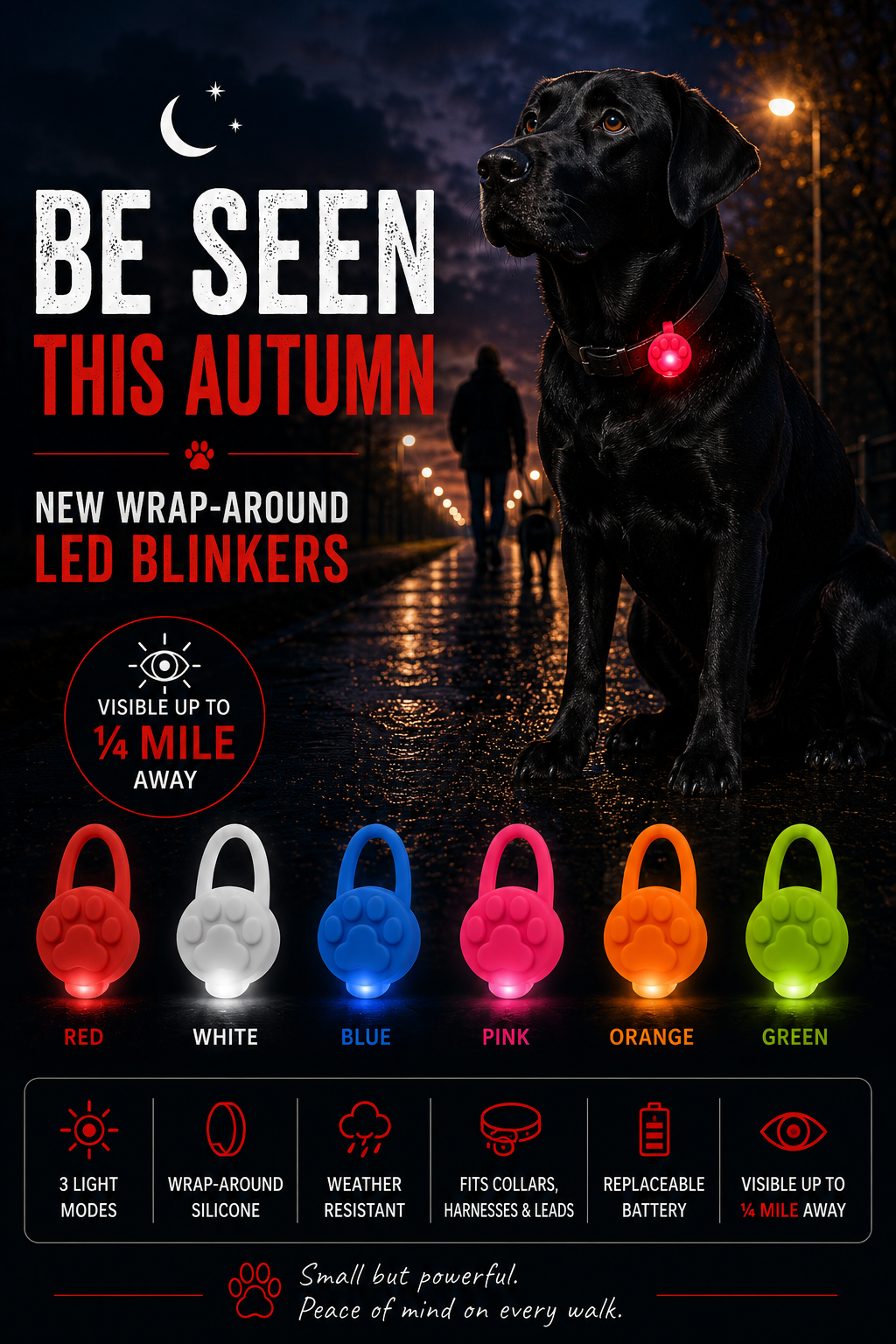 Miro & Makauri - Miro & Makauri Wrap Around - Night Time LED Blinkers