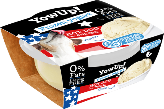Hofman Animal Care - YowUp! Frozen Yogurt YowUp Ice Cream Yogurt HOT DOG CHEESE