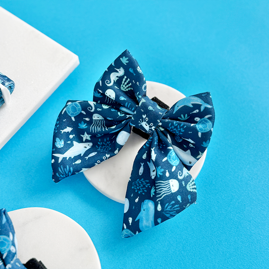 Cocopup London - Sea Life Pawty Sailor Bow Tie