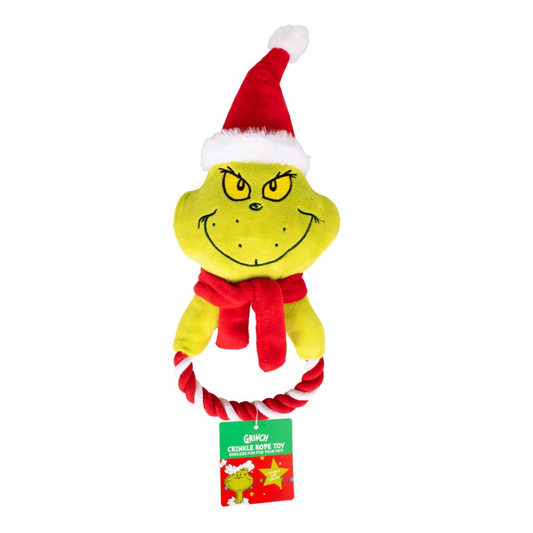 Fizz Creations Ltd - UK - The Grinch Crinkle Rope Toy