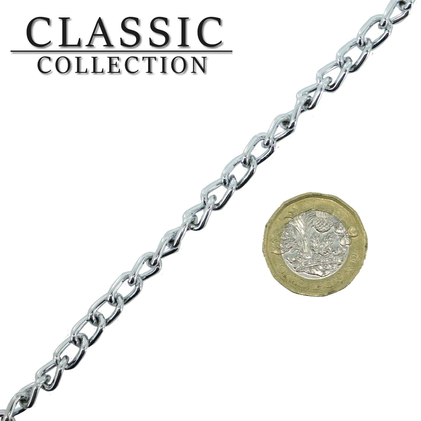Ancol Pet Products Ltd - Heritage  Collection Leather & Chain Lead TAN