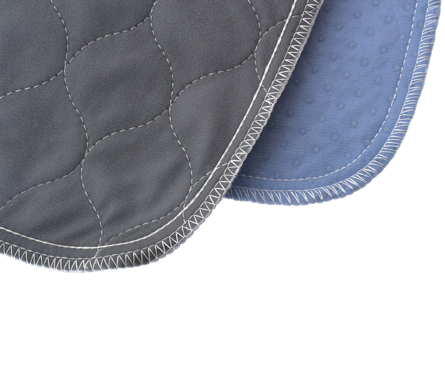 Pet Wiz - Two Pack of Reusable, Washable, Pet Pads in Grey