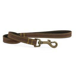 Ancol Pet Products Ltd - Timberwolf Leather Lead - various colours- 1m x 19mm