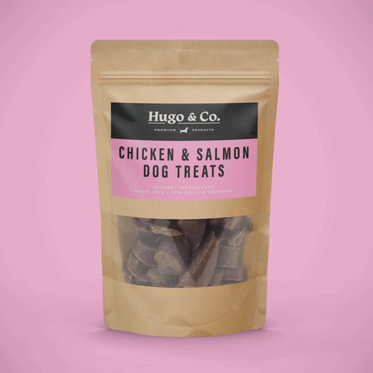Hugo & Co Dog Treats - Salmon & Chicken Dog Treats