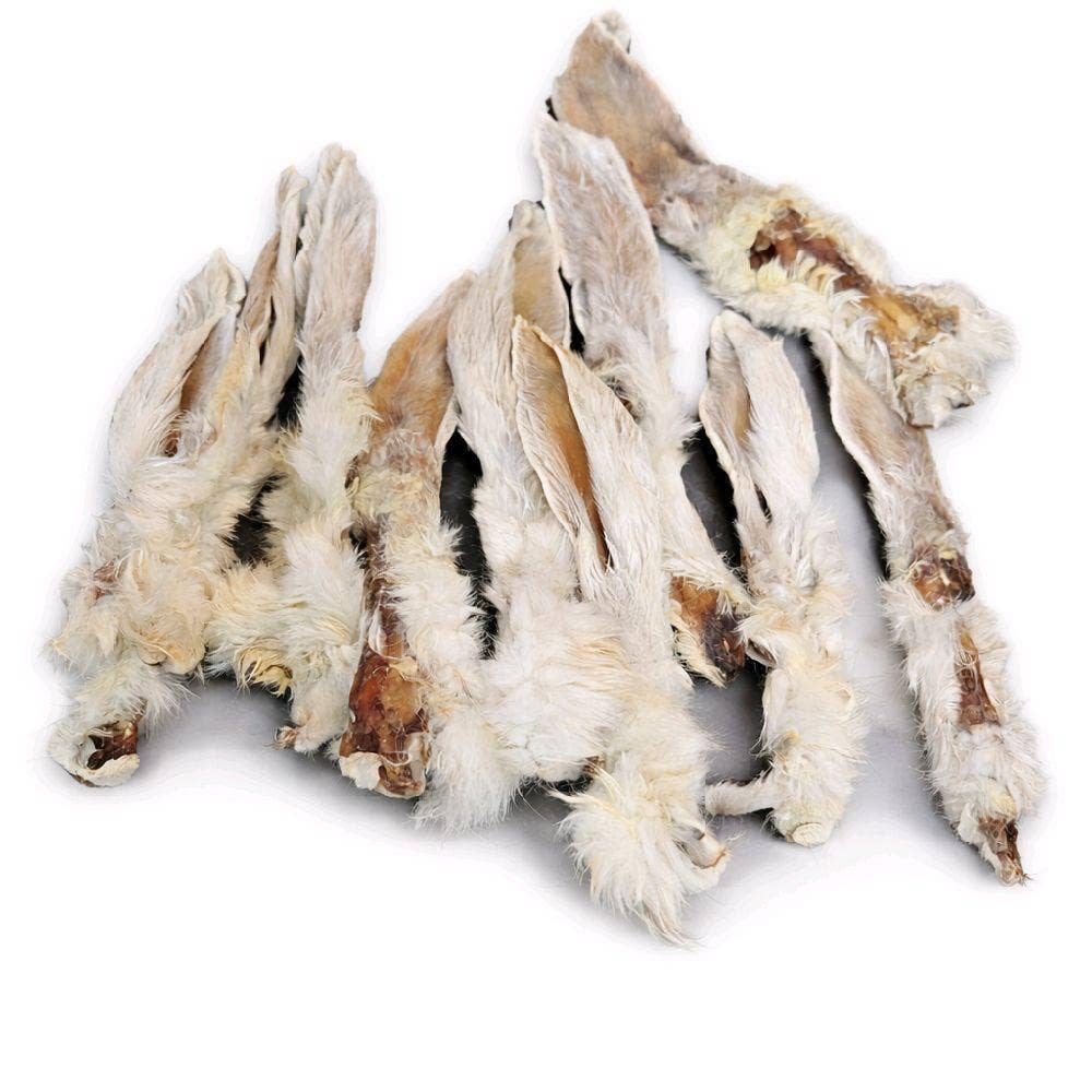 Pawsy trade ltd - Hairy Rabbit ears 1 - 10 kg natural dog treat