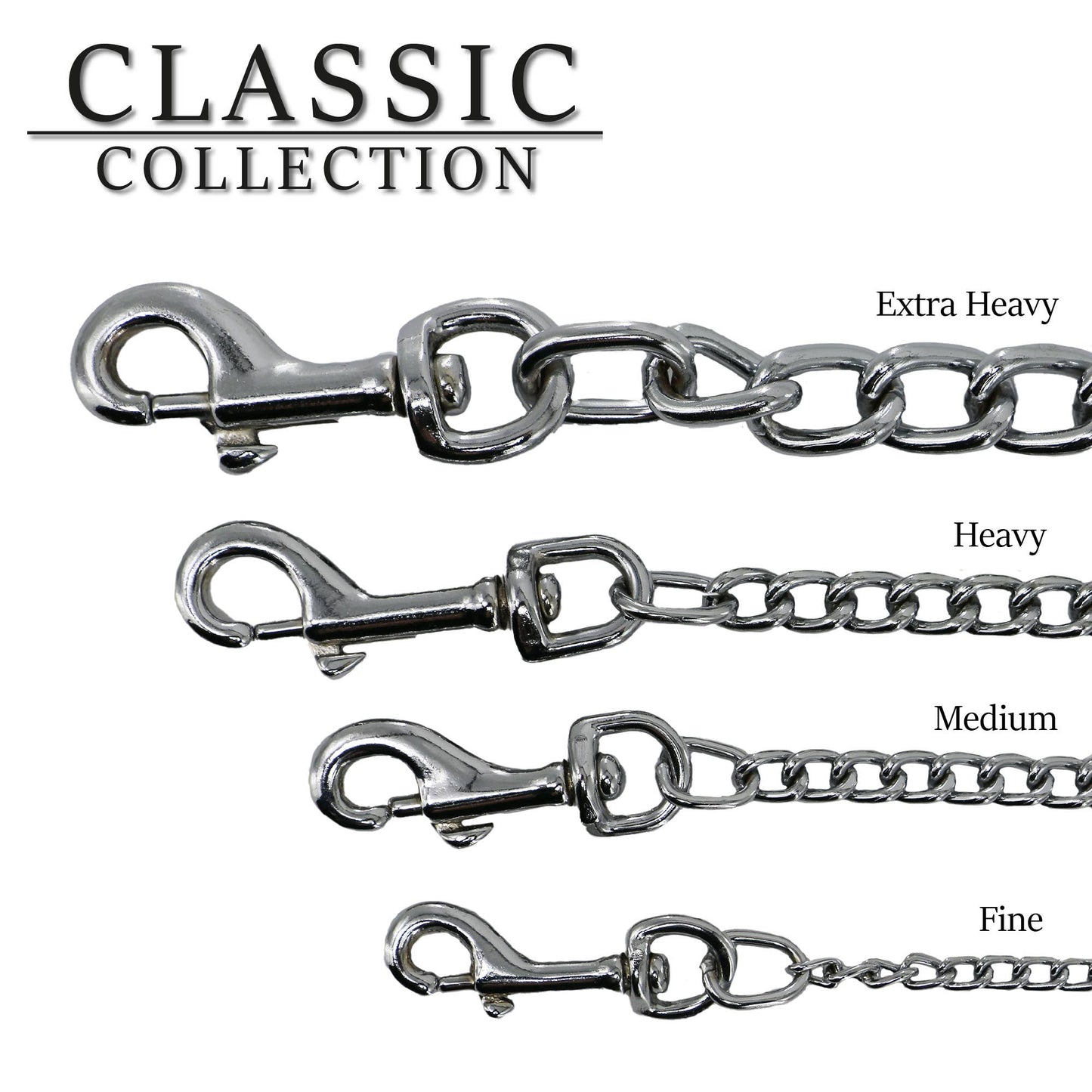 Ancol Pet Products Ltd - Heritage  Collection Leather & Chain Lead TAN