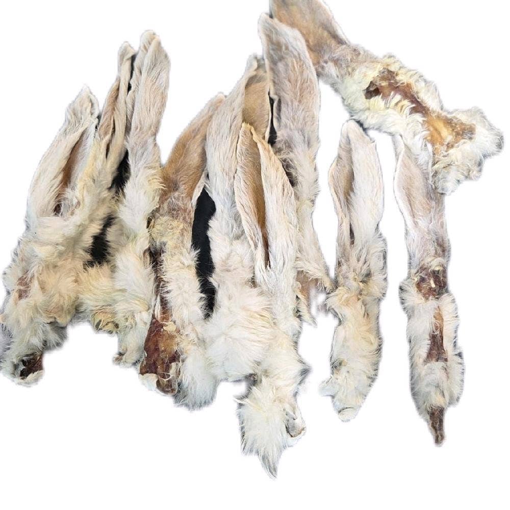 Pawsy trade ltd - Hairy Rabbit ears 1 - 10 kg natural dog treat