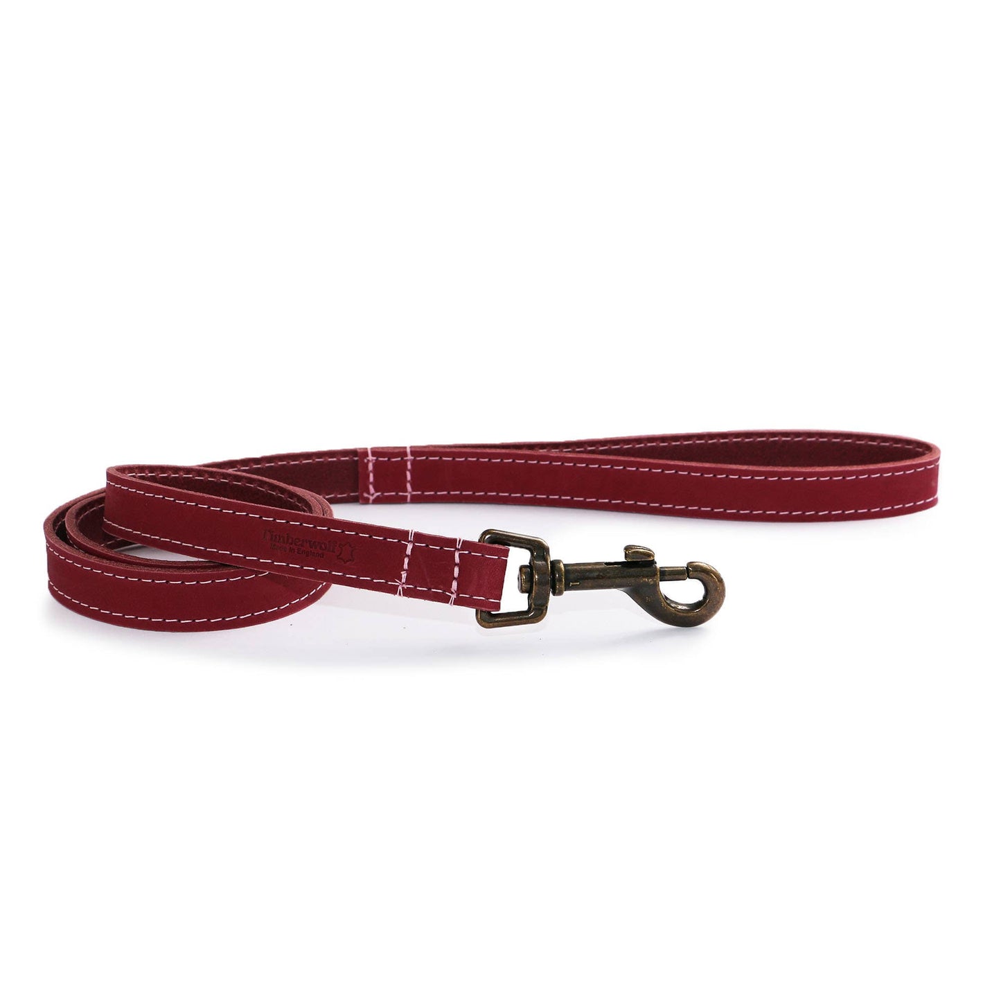 Ancol Pet Products Ltd - Timberwolf Leather Lead - various colours- 1m x 19mm