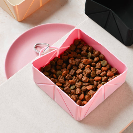 Cocopup London - Foldable Travel Bowl - Pink