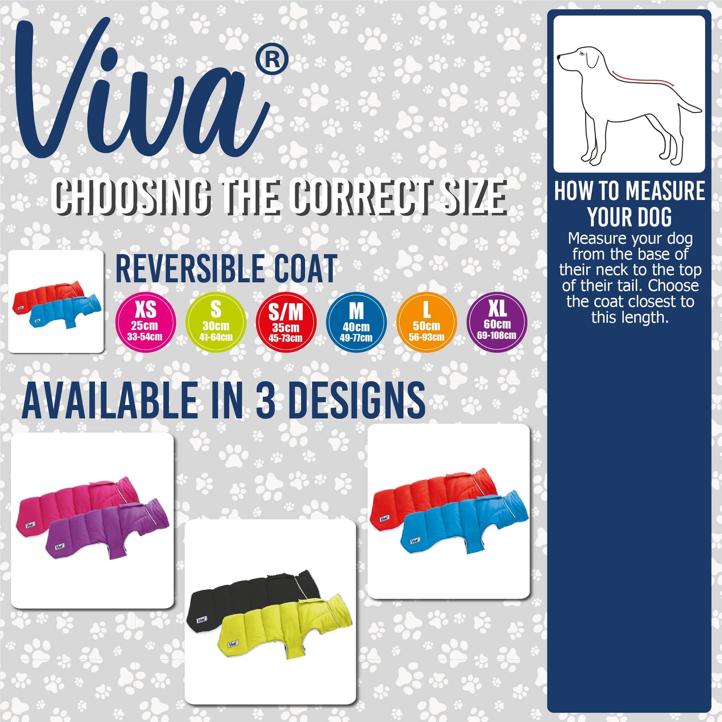 Ancol Pet Products Ltd - Viva Reversible Dog Coat Pink/Purple