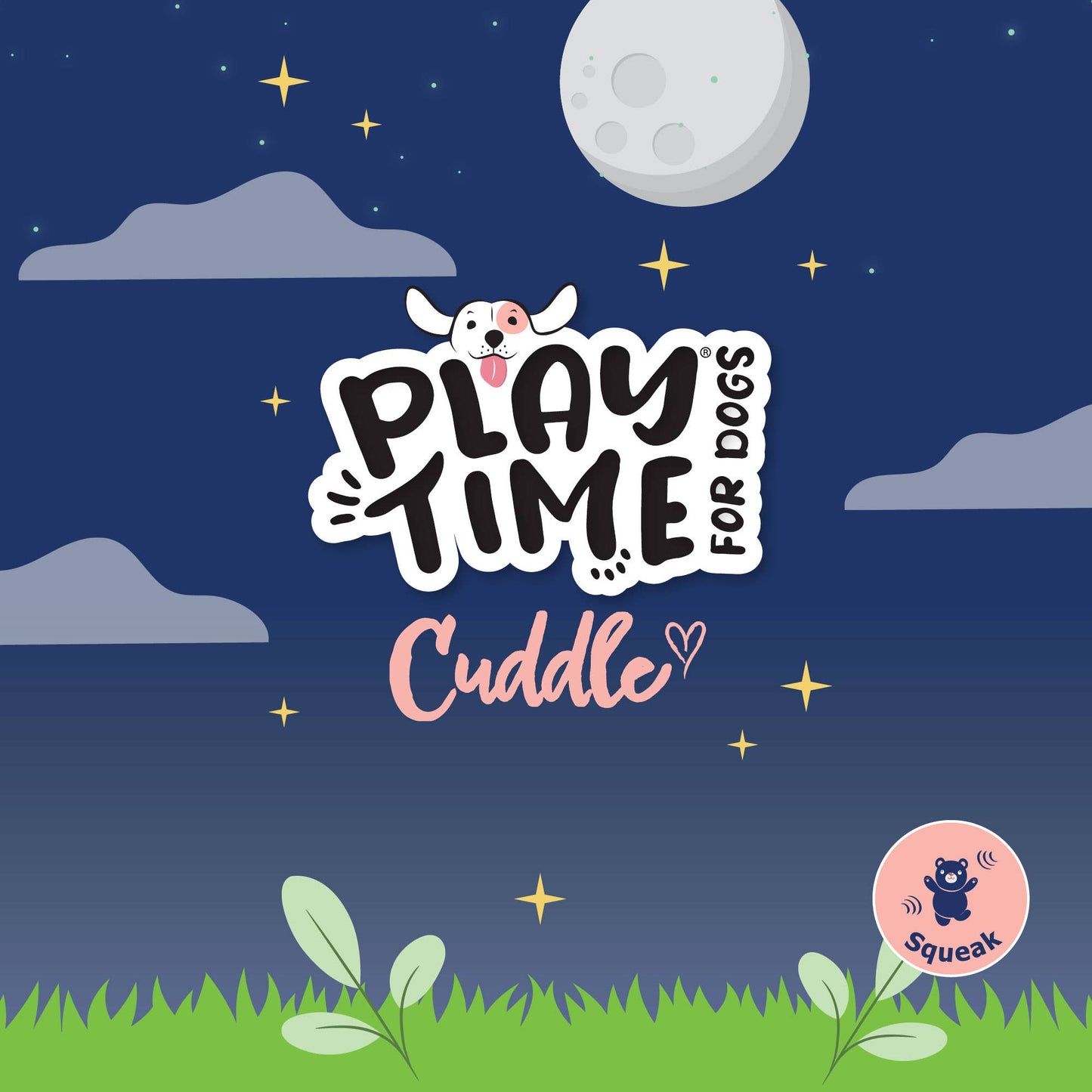 Ancol Pet Products Ltd - Playtime for Dogs Cuddle Lottie Loch Ness Monster