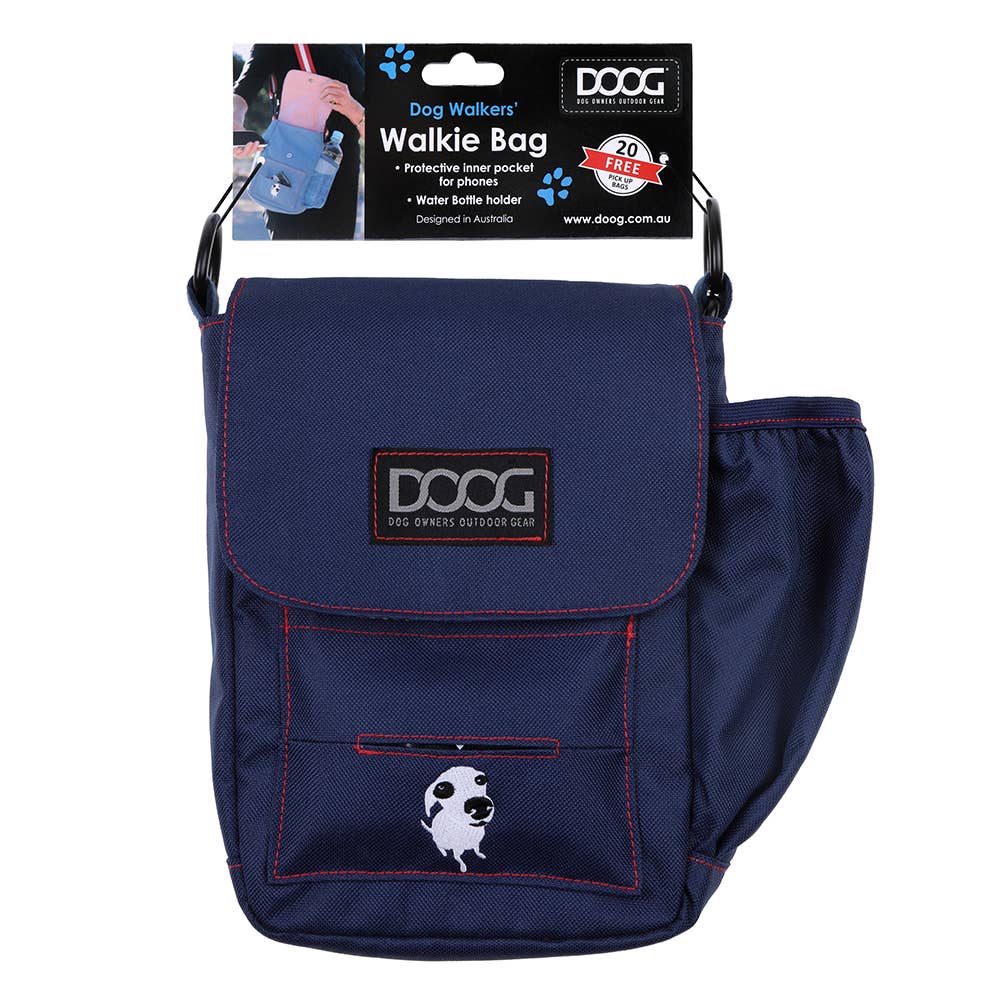 IGSM LTD - DOOG Shoulder Bag - Navy/Red