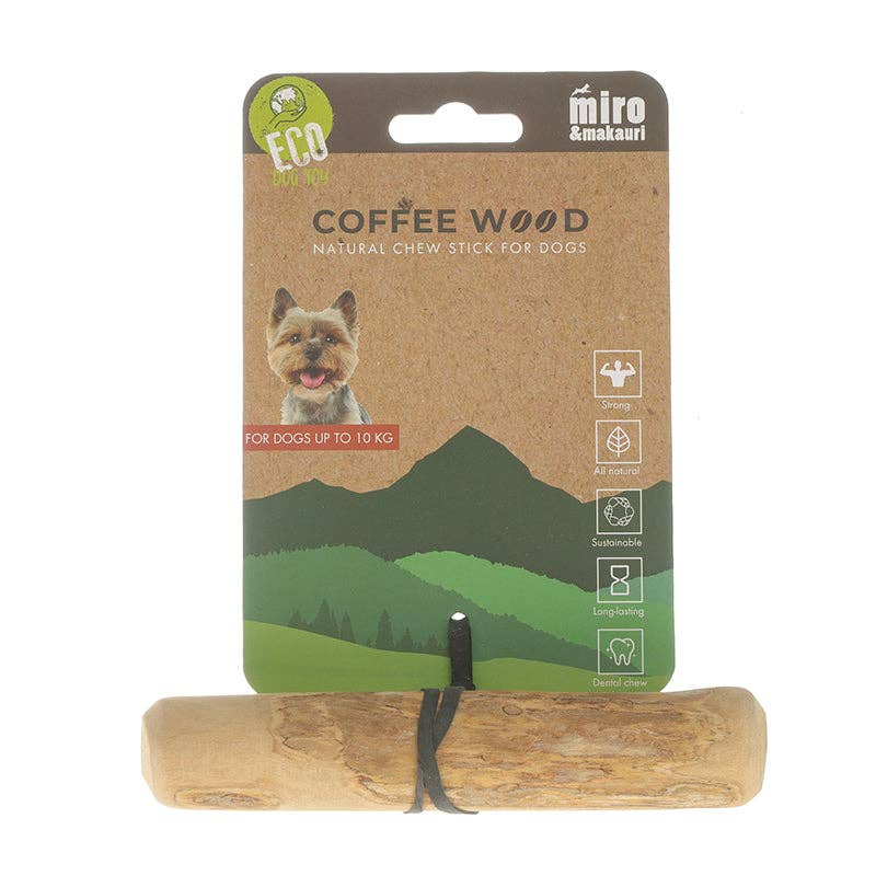 Miro & Makauri - Coffee wood dog chew - 3 sizes