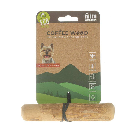 Miro & Makauri - Coffee wood dog chew - 3 sizes