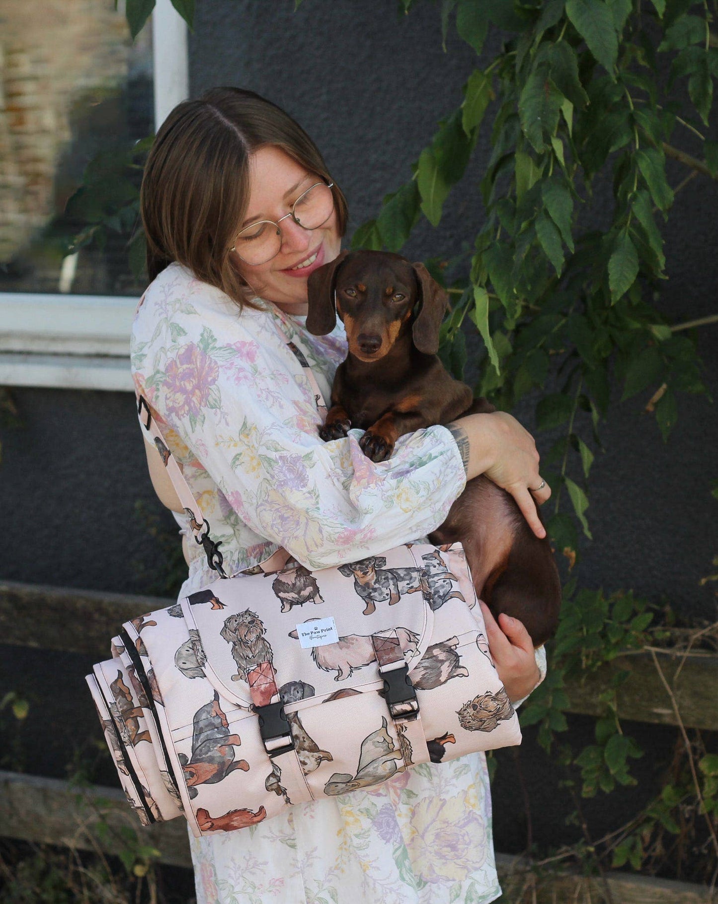 The Paw Print Boutique - The Dachshund Travel Mat